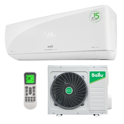 Изображение №1 - Кондиционер инверторного типа Ballu BSUI-12HN8 Platinum Evolution ERP DC Inverter